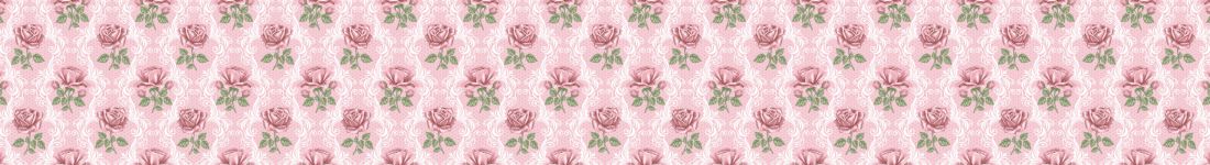 Papel de parede Floral com Rosas e Fundo em Poá